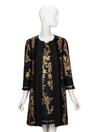 Andrew Gn, Brocade Jacket & Dress Ensemble