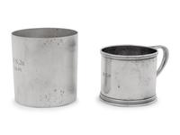 Two Tiffany and Co. Silver Cups