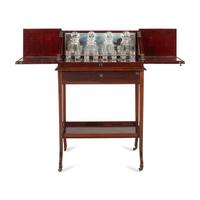 An English Mahogany Liquor Cabinet