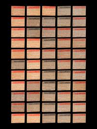 A Group of 89 Assorted 1952 Topps Baseball Cards Including Hall of Famers