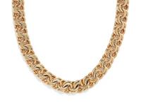 YELLOW GOLD NECKLACE