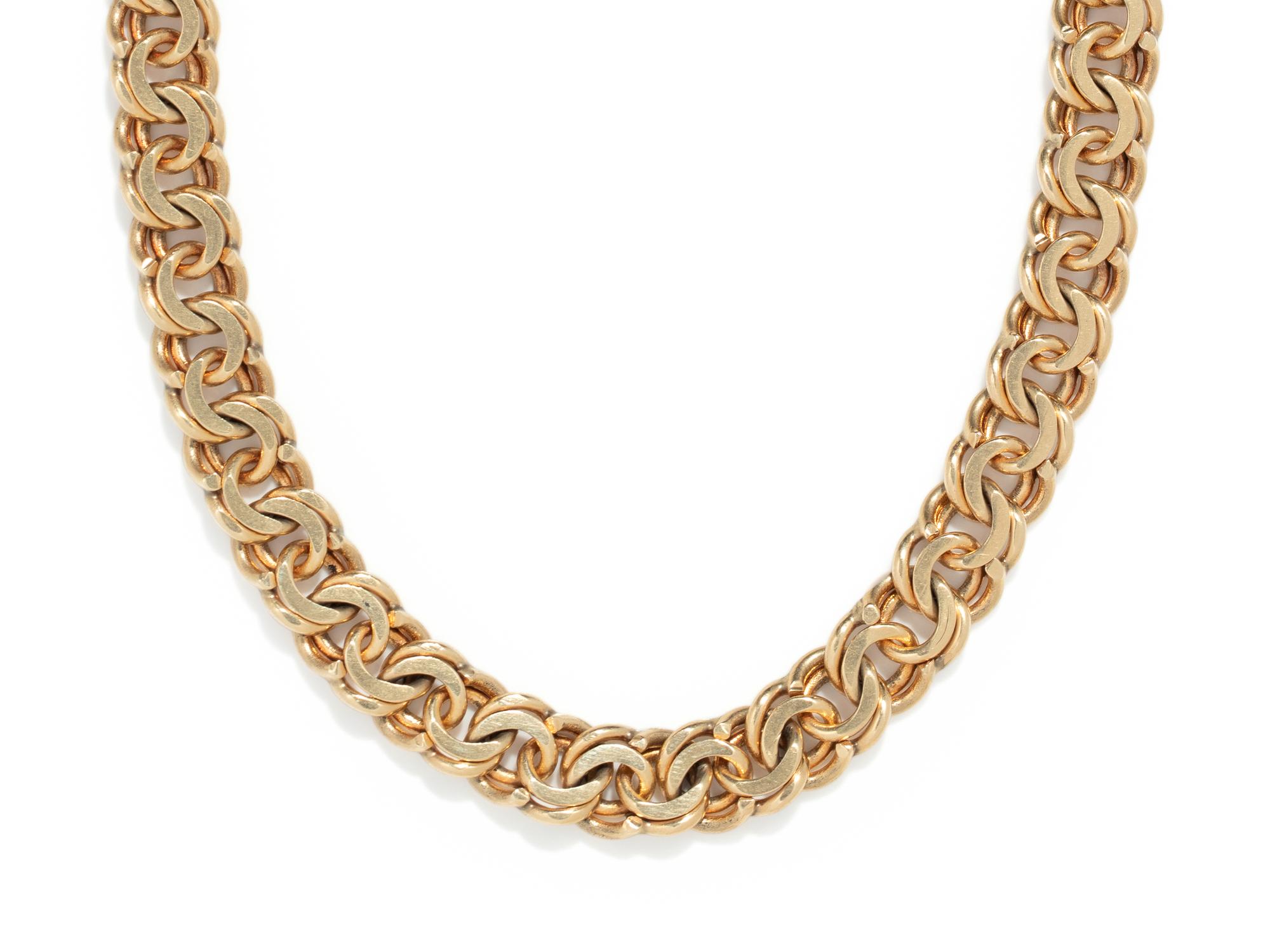 YELLOW GOLD NECKLACE