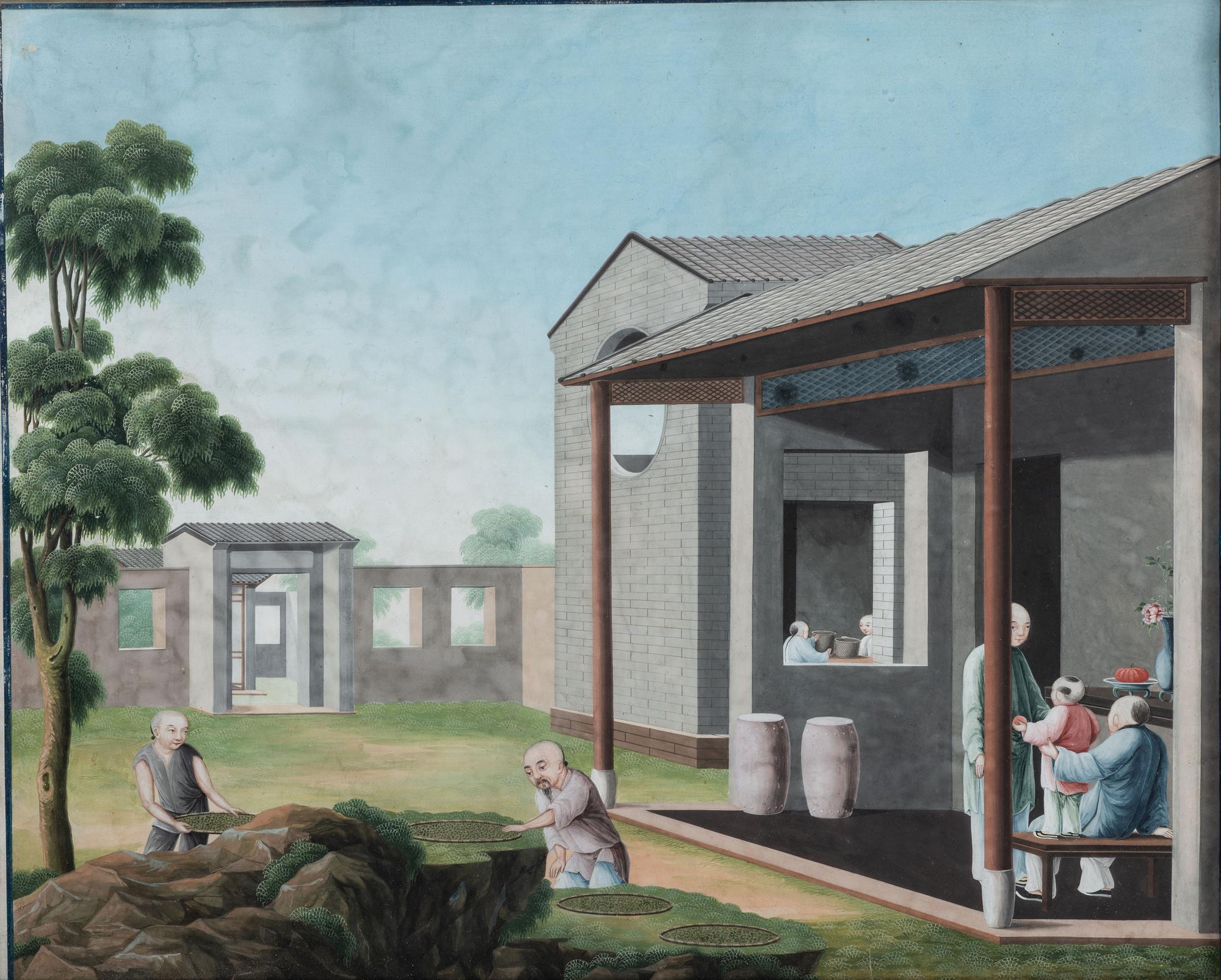 China Trade Painting, 19th Century