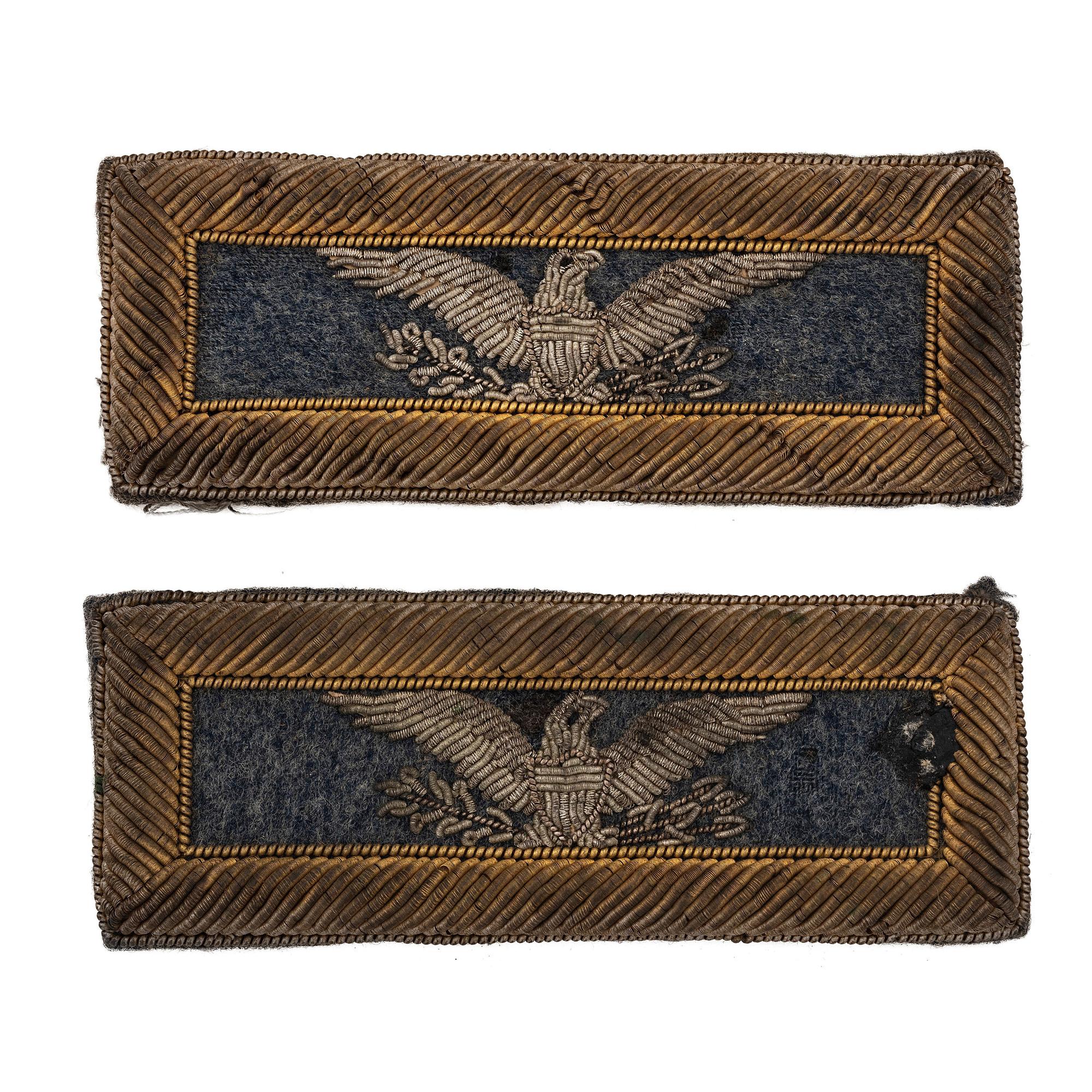 Pair of Infantry Colonel's Shoulder Straps