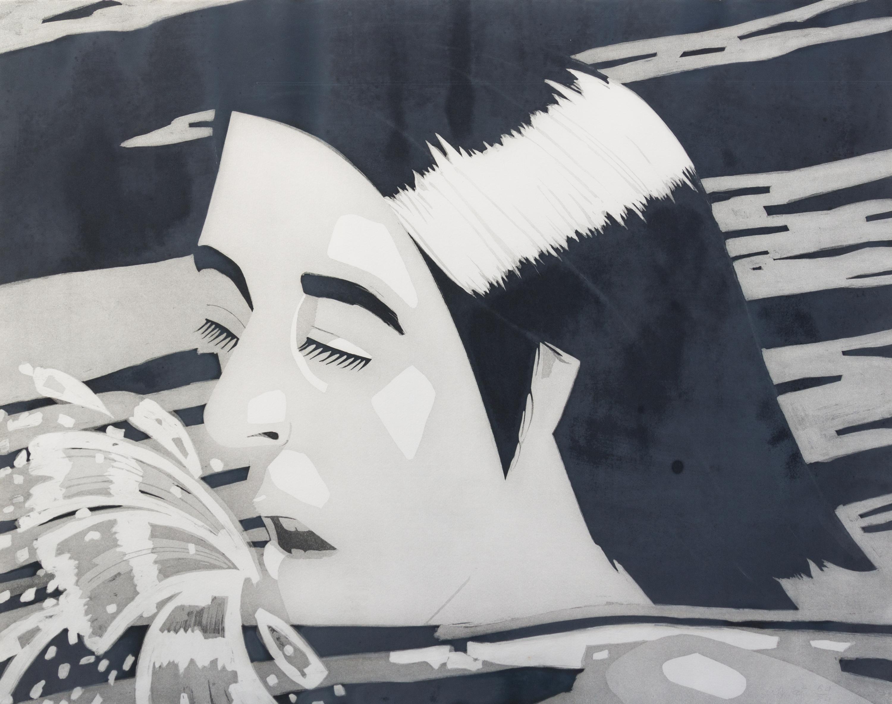 Alex Katz, (American, b. 1927), The Swimmer, 1974
