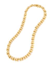 An 18 Karat Yellow Gold Criss-Cross Necklace, Tiffany & Co., 70.50 dwts.
