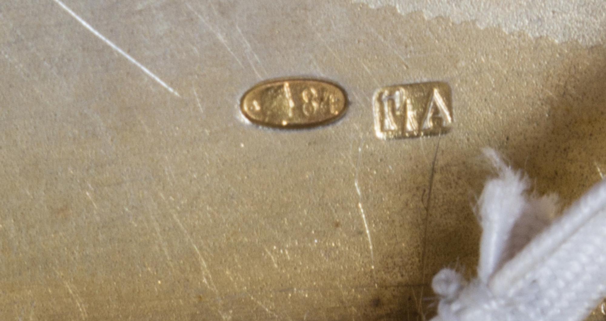 A Russian Silver and en Plein Enamel Cigarette Case, Maker's mark obscured, Moscow, late 19th/early 20th century, the lid with a raised