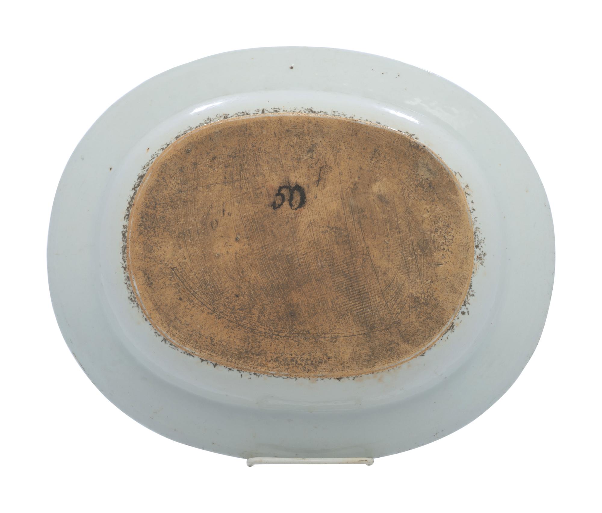 A Chinese Export Famille Rose Porcelain Platter