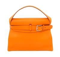 An Hermès Orange Togo Etribelt Handbag, 13.5" x 10.5" x 5"; Handle drop: 3.5".