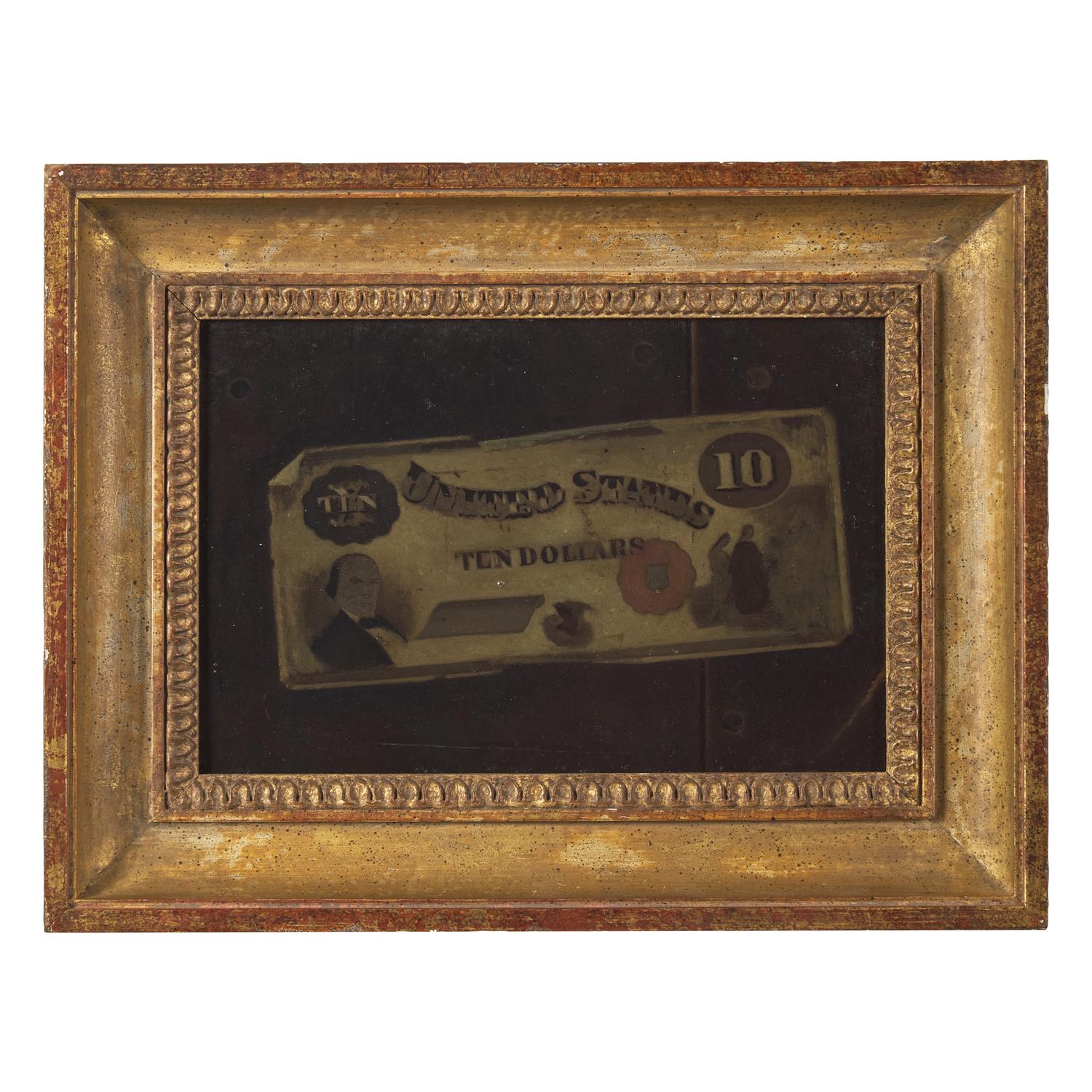 John Frederick Peto (American, 1854-1907) — Ten-Dollar Bill , after 1894