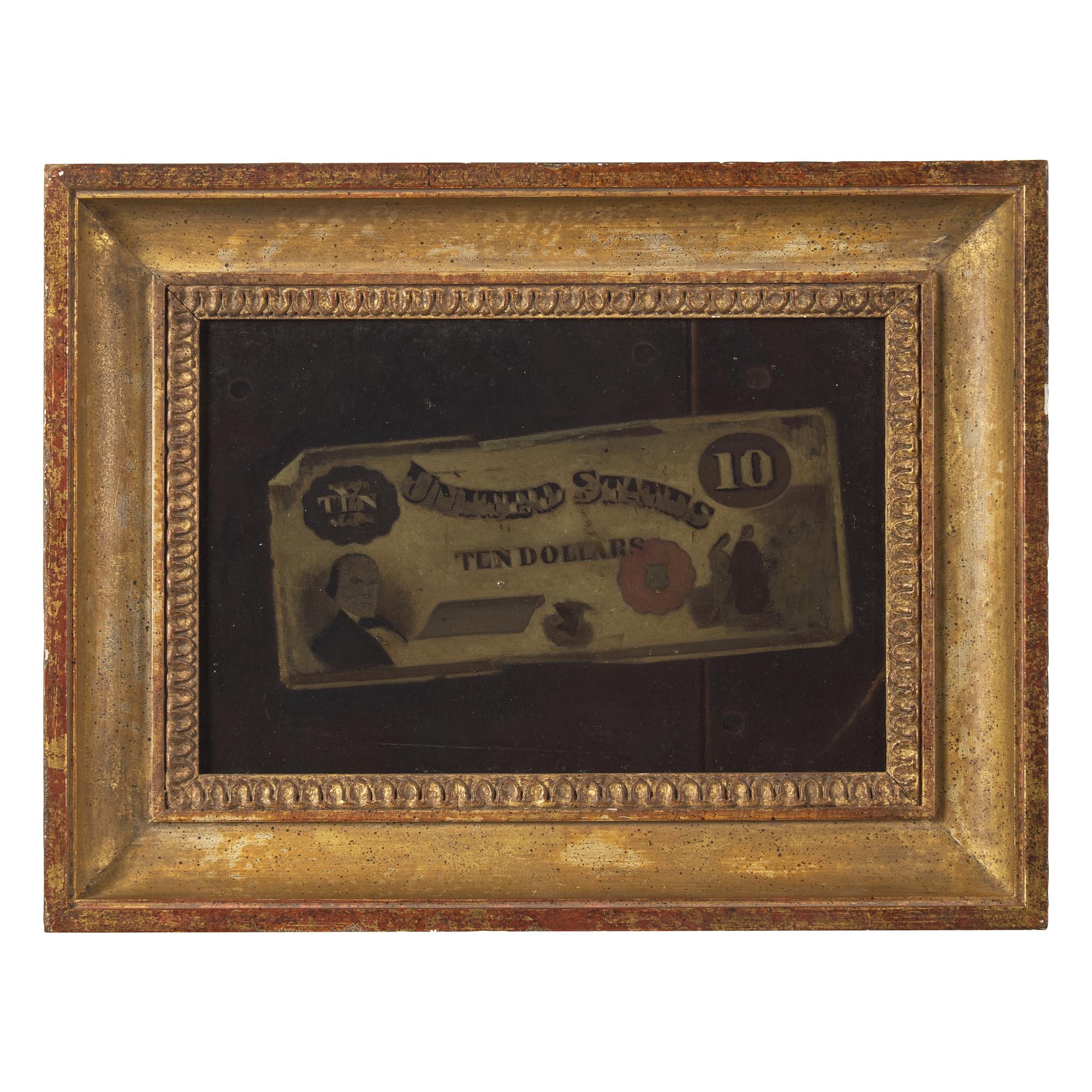 John Frederick Peto (American, 1854-1907) — Ten-Dollar Bill , after 1894