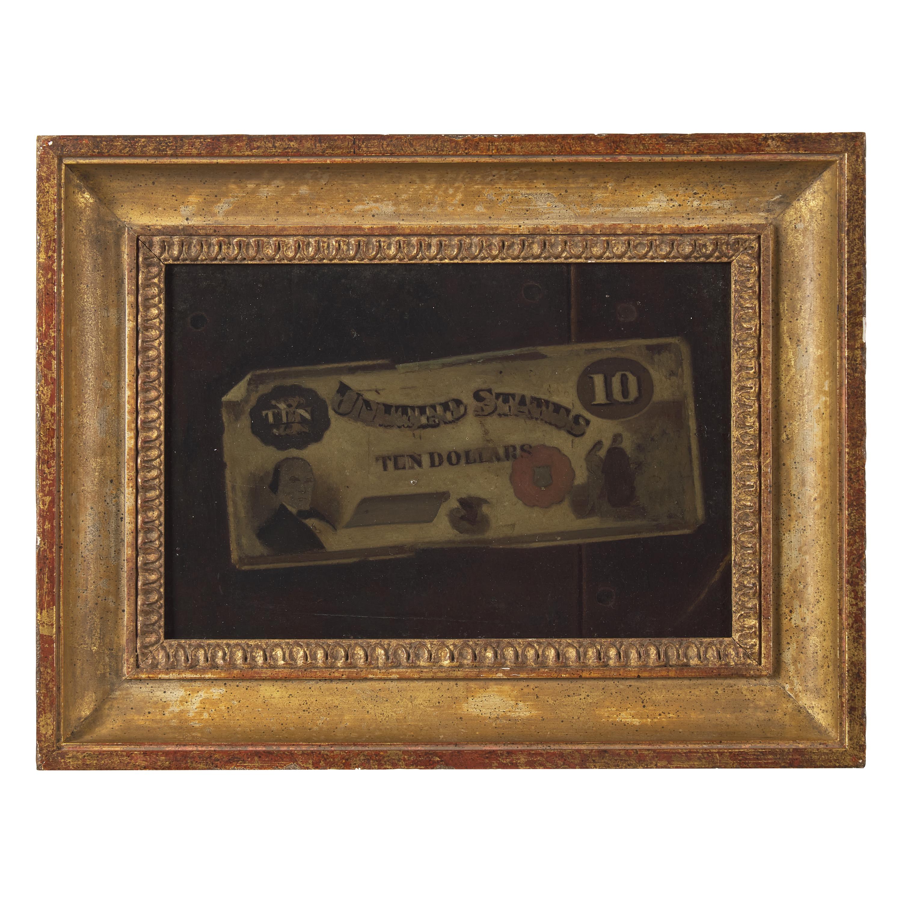 John Frederick Peto (American, 1854-1907) — Ten-Dollar Bill , after 1894