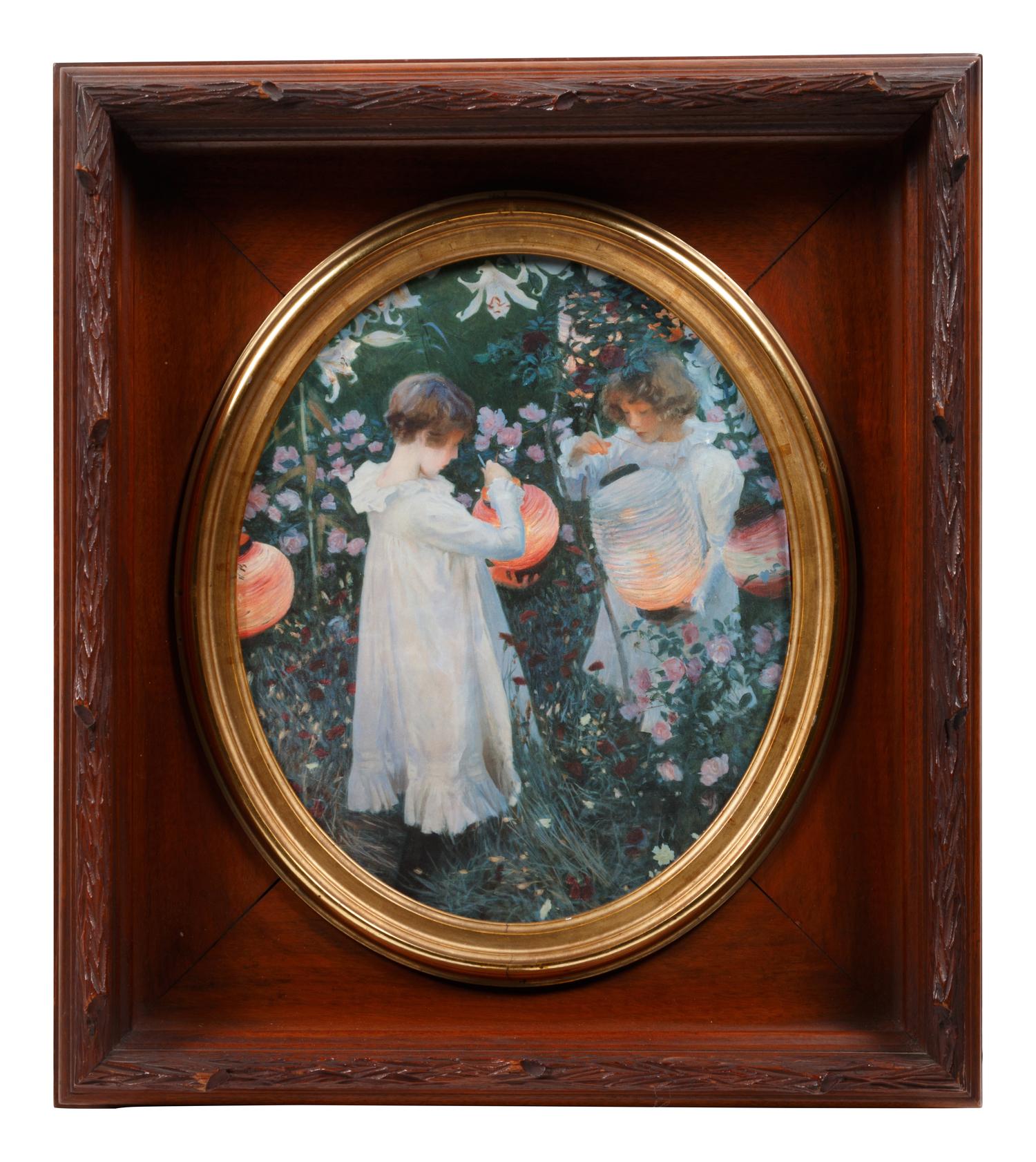 A Pair of Victorian Style Walnut Frames