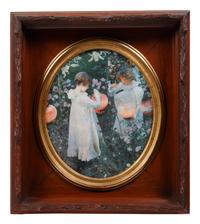 A Pair of Victorian Style Walnut Frames