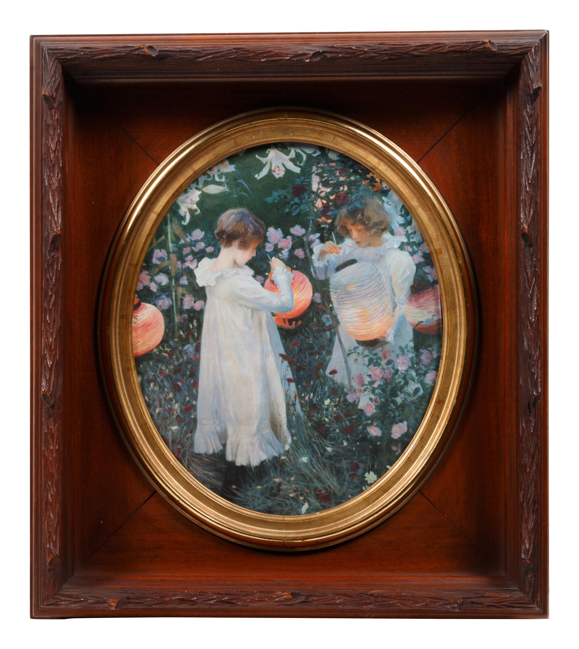 A Pair of Victorian Style Walnut Frames