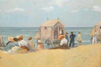 At the Beach (two works)
