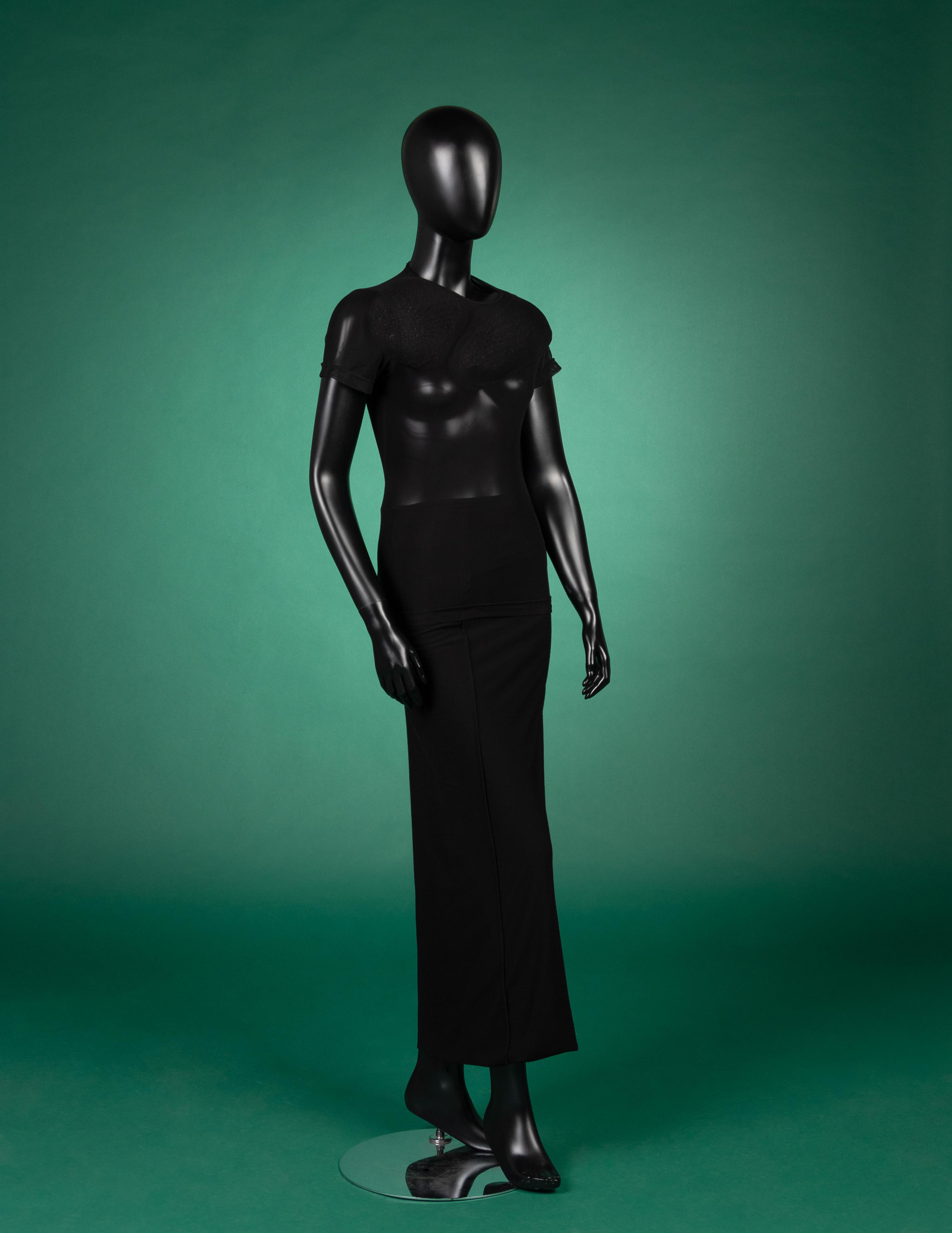 Comme des Garçons Black Bump Ensemble, Spring 1997