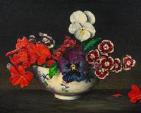 Still Life with Flowers in a Bowl