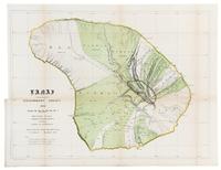 HAWAIIAN GOVERNMENT SURVEY. Lanai. Government Survey. 1878. [Updated to 1906]. Washington, D. C.: Andrew B. Graham, 1906.