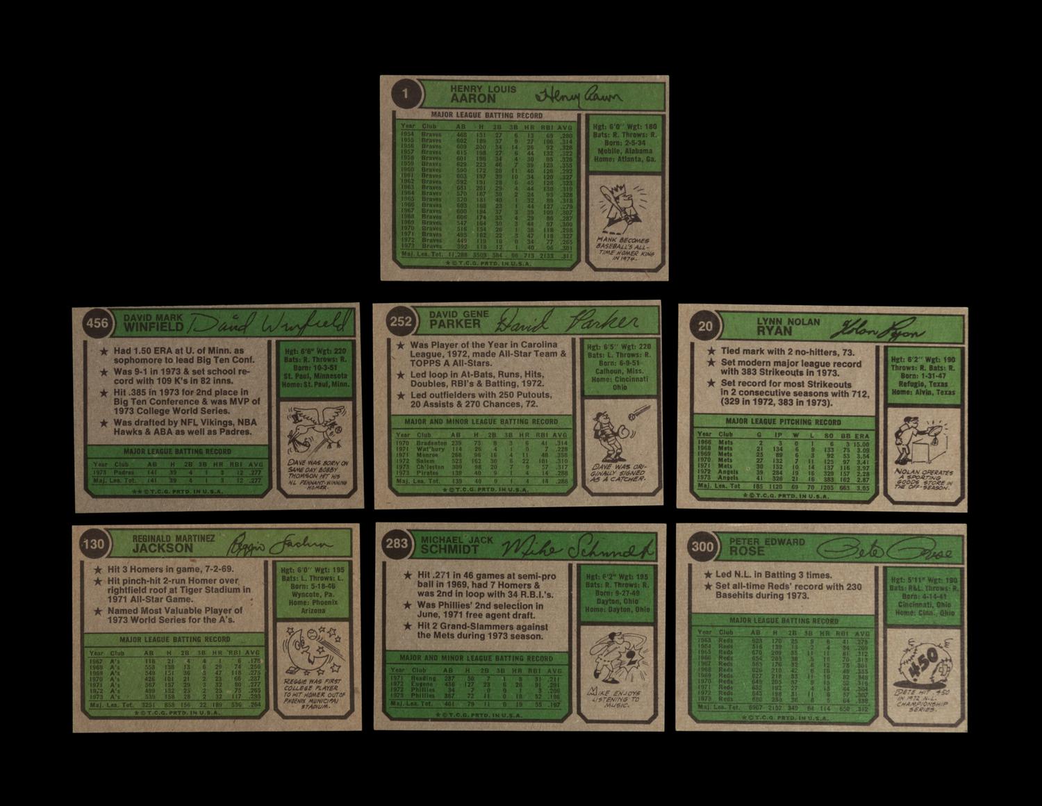 A Complete Set of 1974 Topps Baseball Cards (660/660)