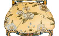 A Set of Four Louis XV Painted Side Chairs