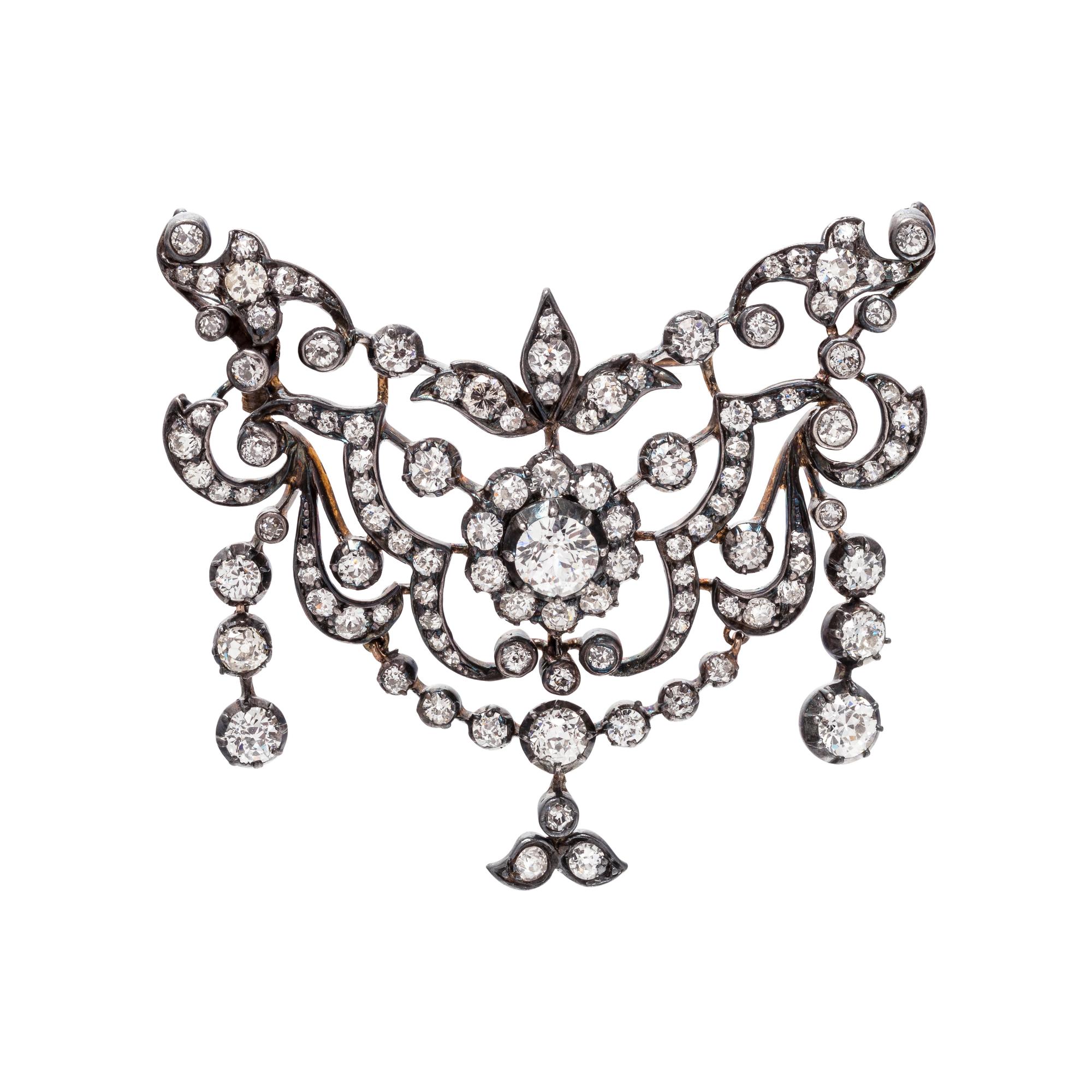 DIAMOND BROOCH