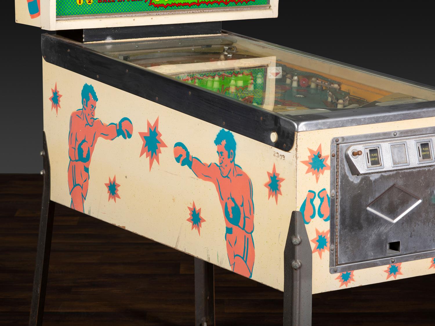 A Bally Knockout Pinball Machine