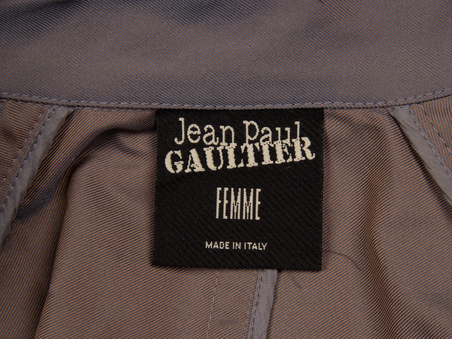 Jean Paul Gaultier, Trench Coat with Buttoned Sleeves