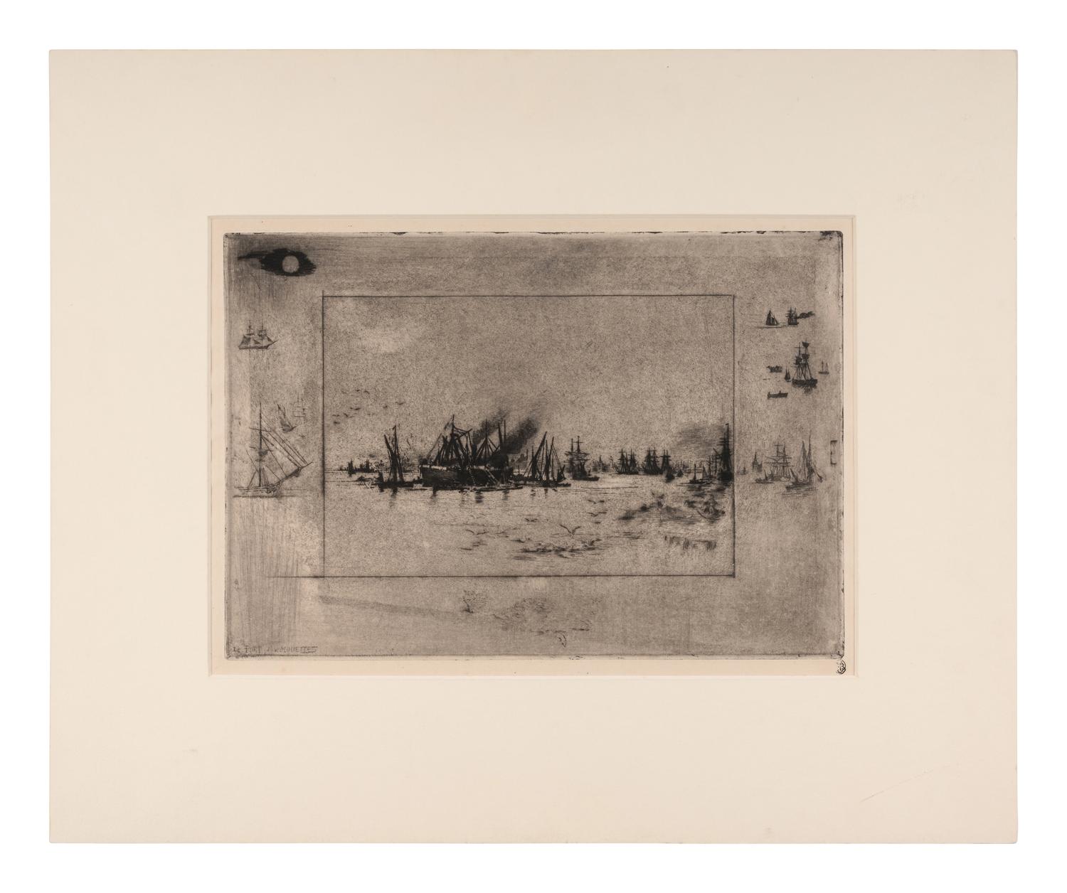 Les Esprits des Villes-Mortes and Le Port aux Mouettes (two works), 1886