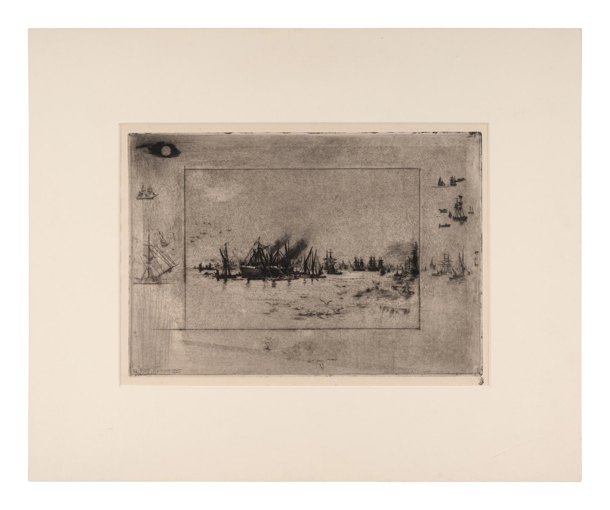Les Esprits des Villes-Mortes and Le Port aux Mouettes (two works), 1886