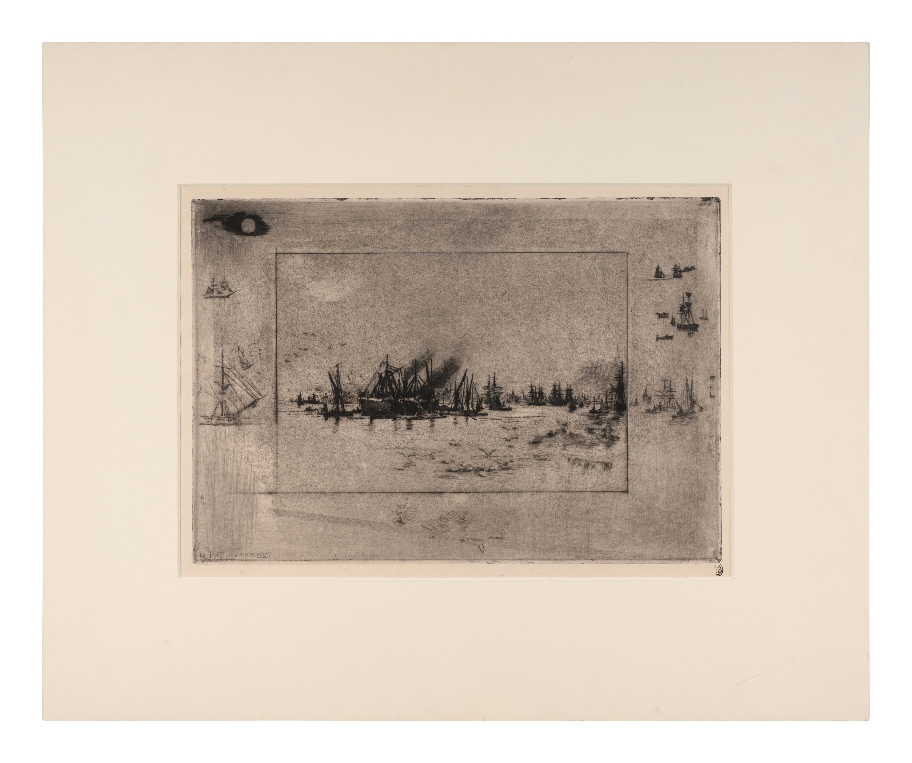 Les Esprits des Villes-Mortes and Le Port aux Mouettes (two works), 1886