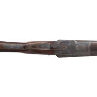 **F-Grade Lefever Arms Company SxS Hammerless Shotgun with Twist Steel Barrels
