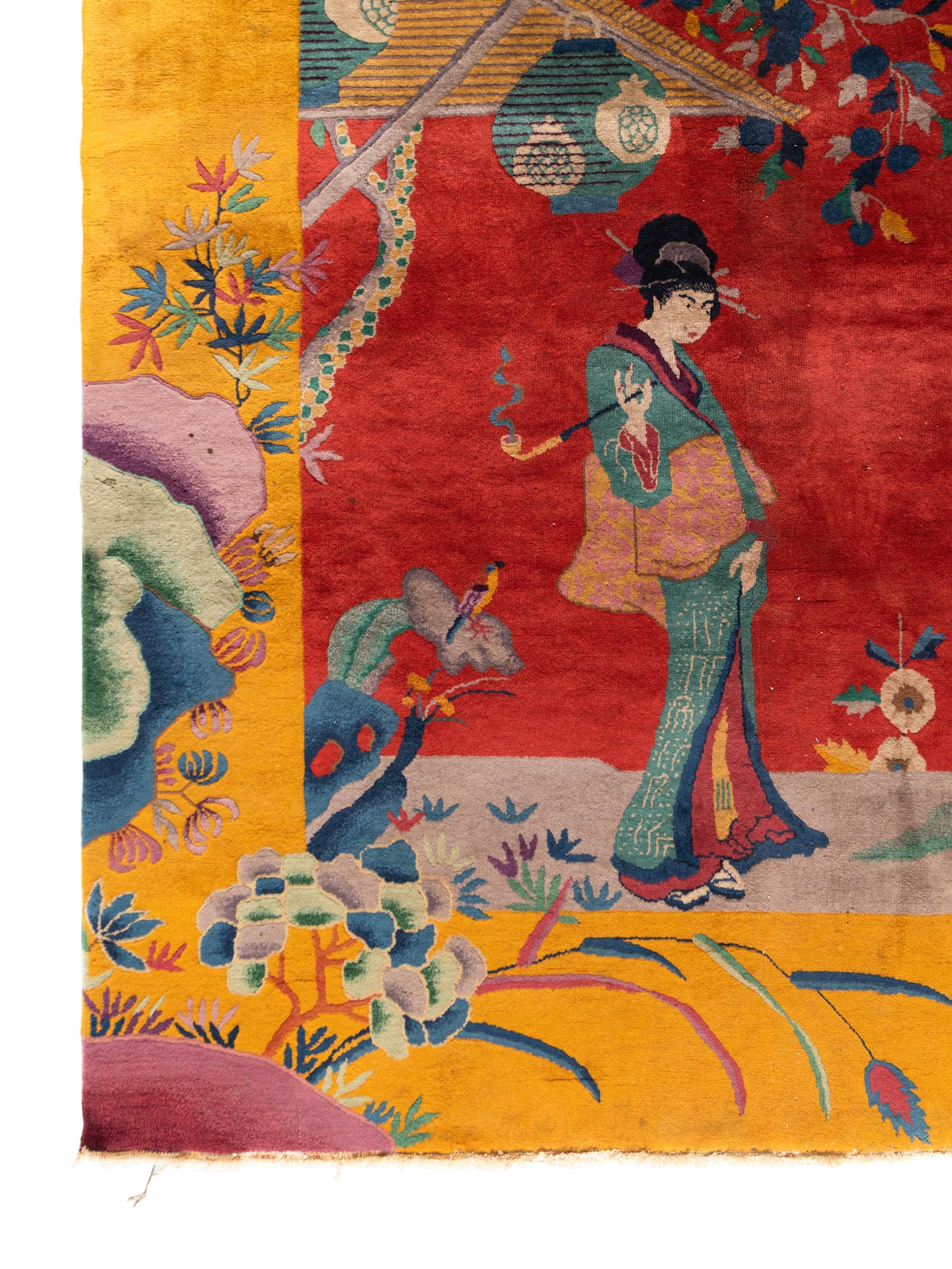 A Chinese Wool Rug