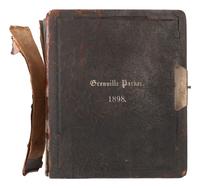 [EDUCATION]. Yale University Skull & Bones photographic album incl. African American man "Williams."