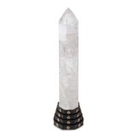 A Large Himalayan Style Rock Crystal Obelisk