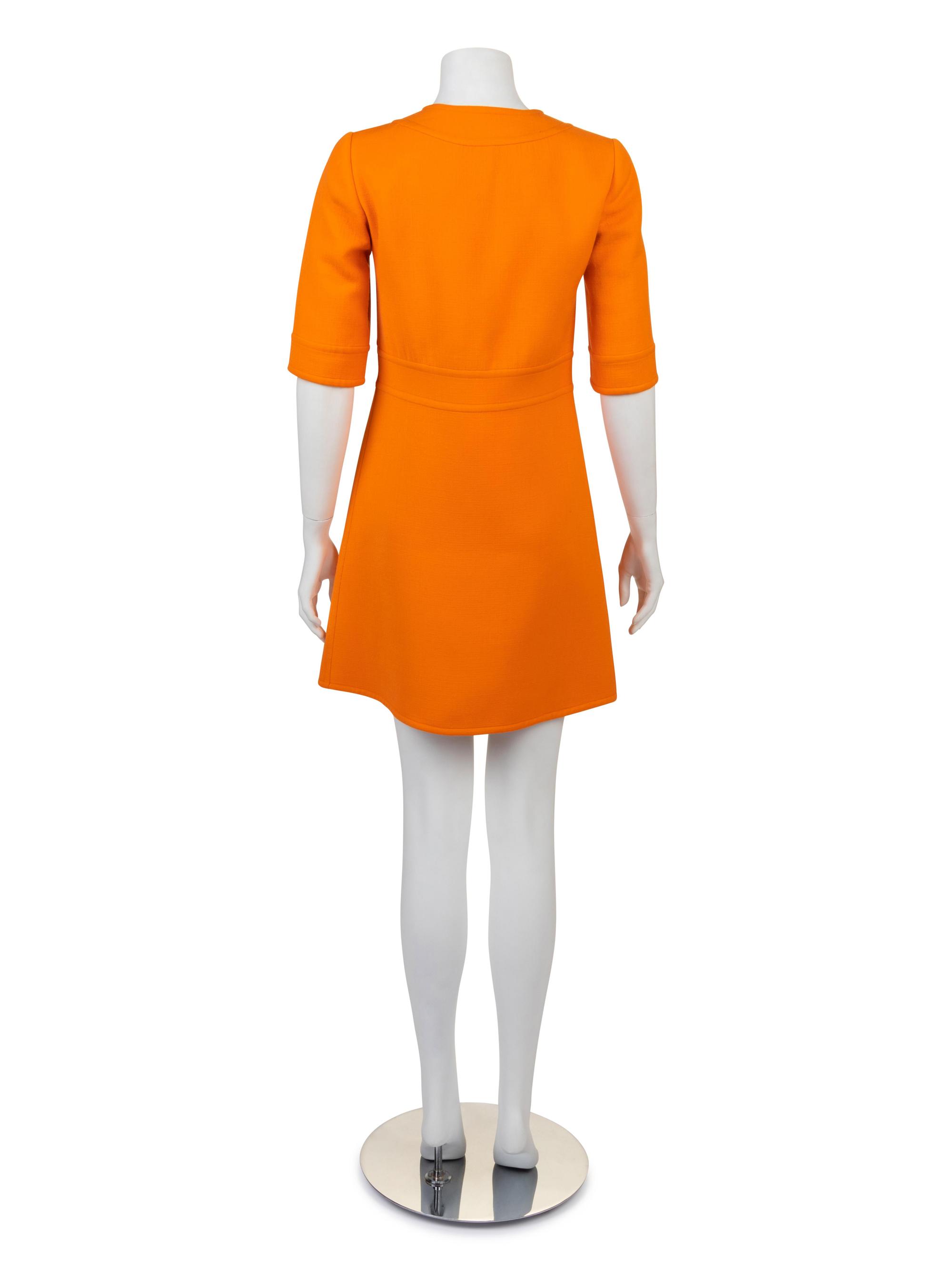 Philippe Venet Couture Coat Dress, 1960-70s