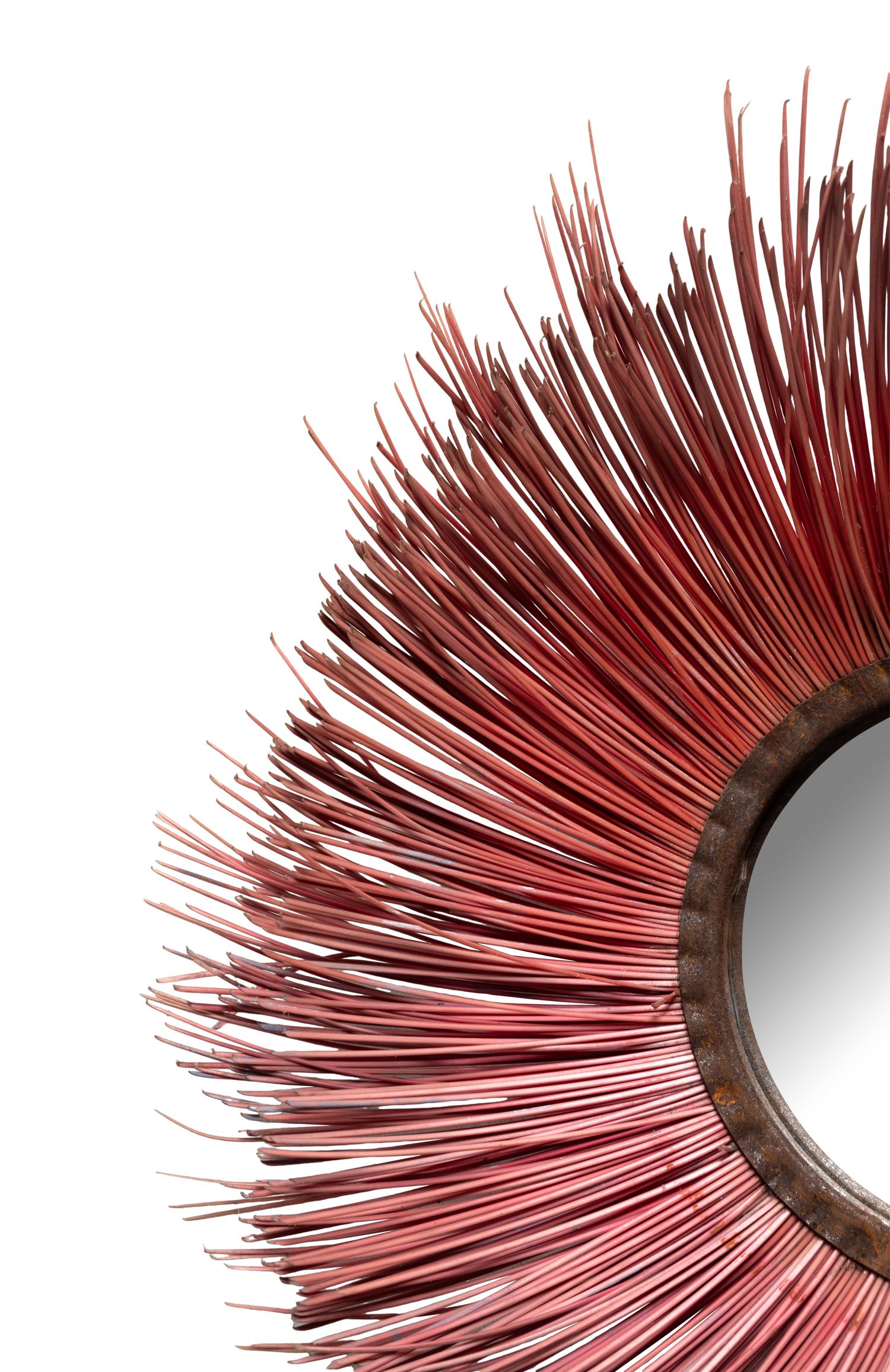A Contemporary Faux Quill Mirror
