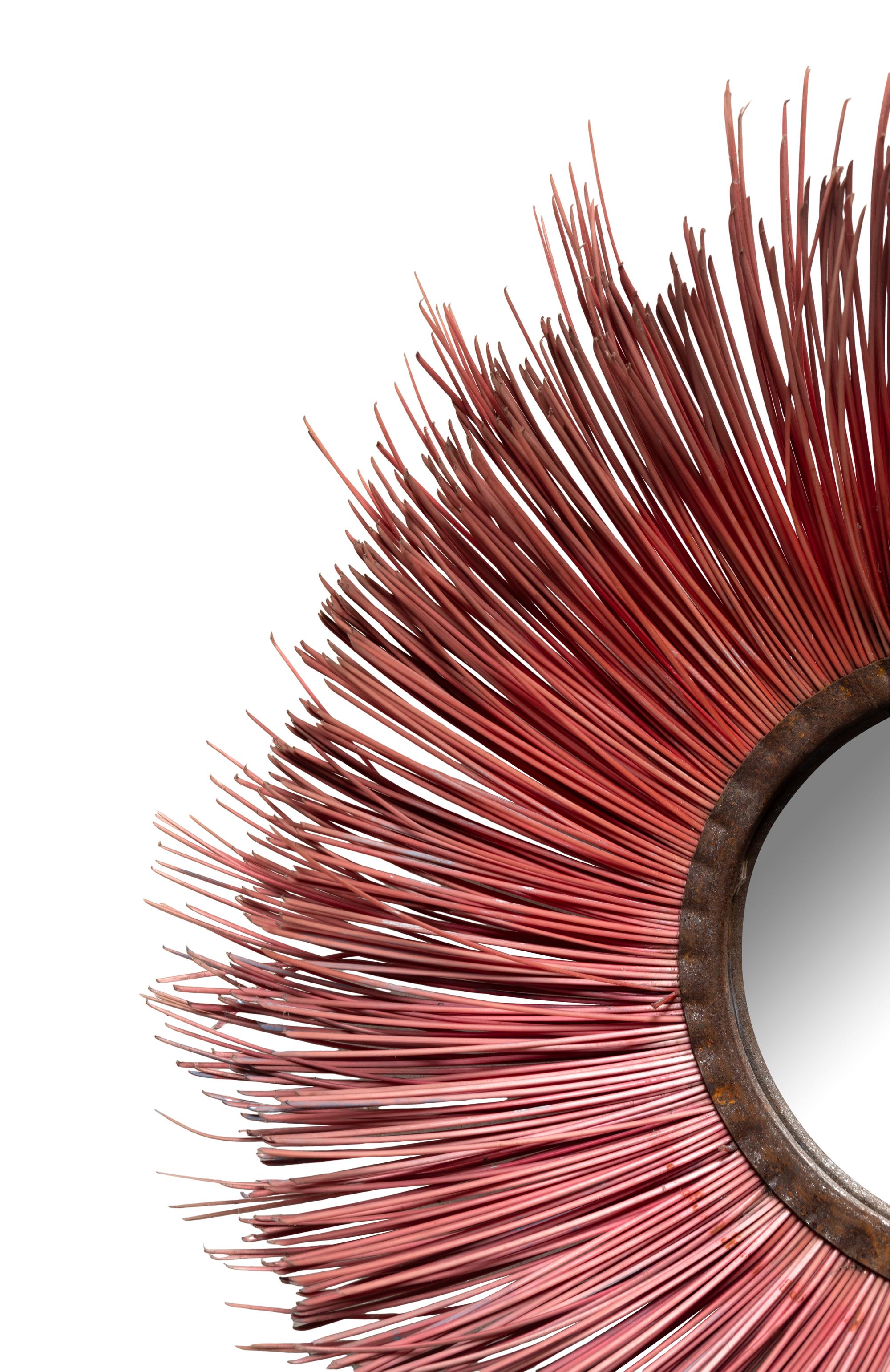 A Contemporary Faux Quill Mirror