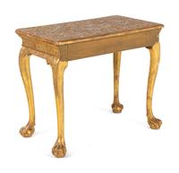 An Irish George II Gilt-Gesso Table