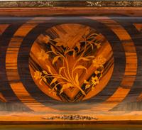 A Louis XV Style Gilt Metal Mounted Marquetry Bureau à Cylindre