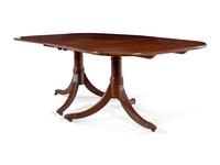 A George III Style Mahogany Dining Table