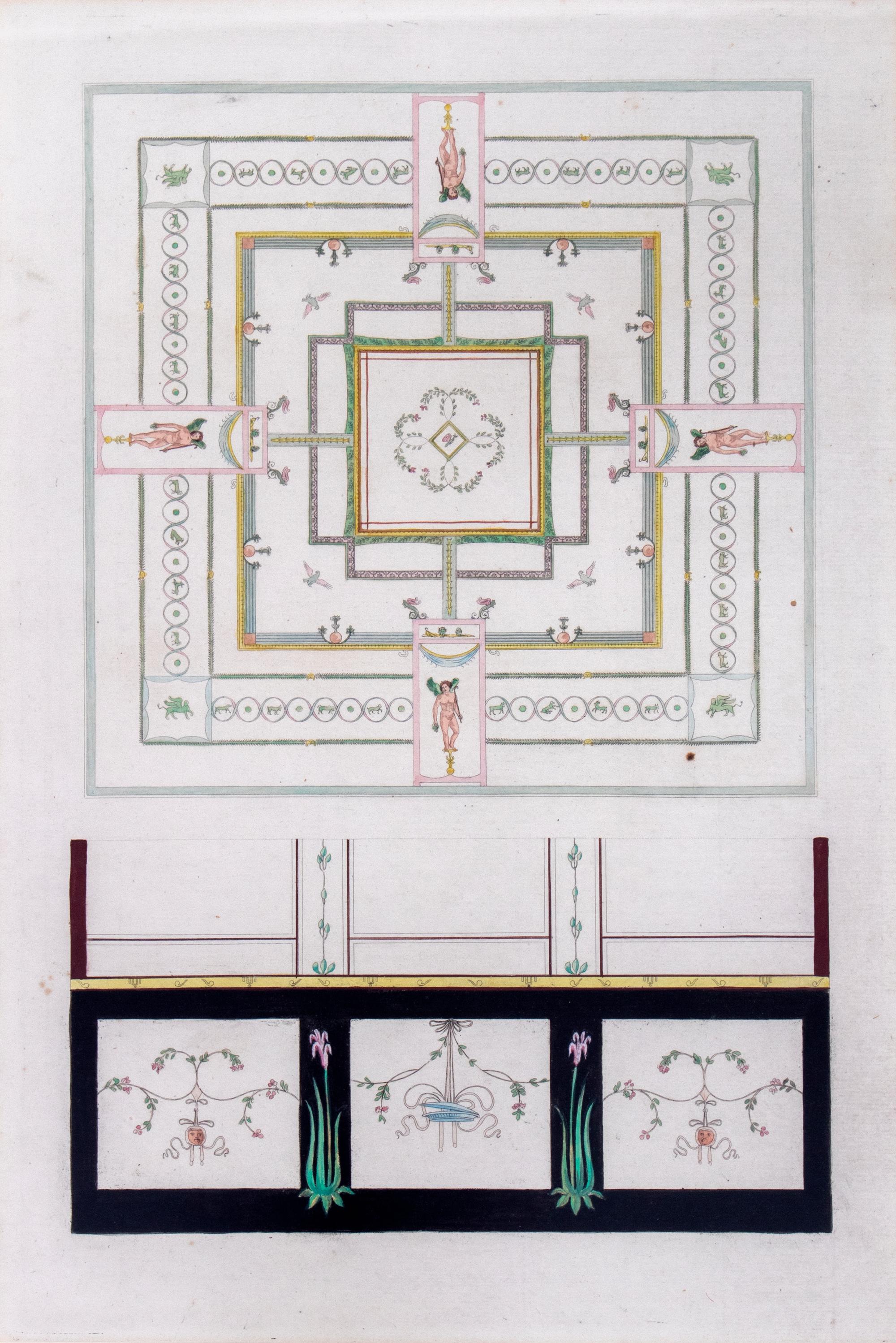 A Collection of Hand-Colored Engravings by Jules Frederic Bouchet