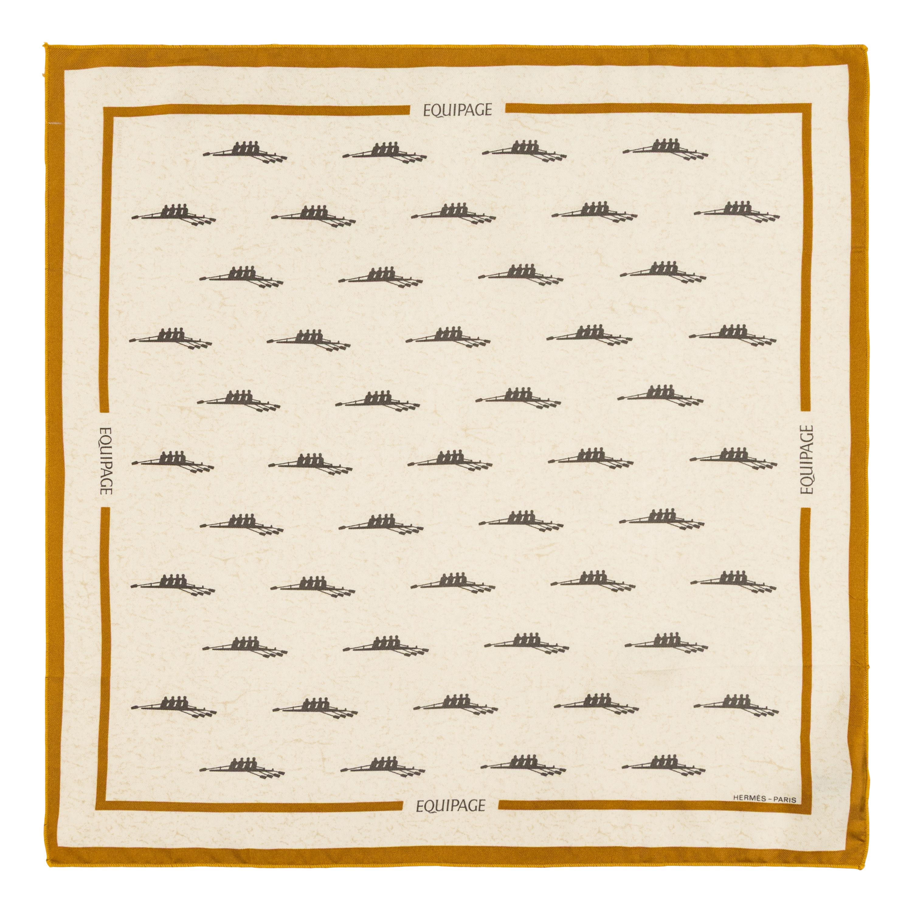 Hermès, Three Silk Scarves