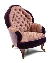 A Victorian Style Armchair