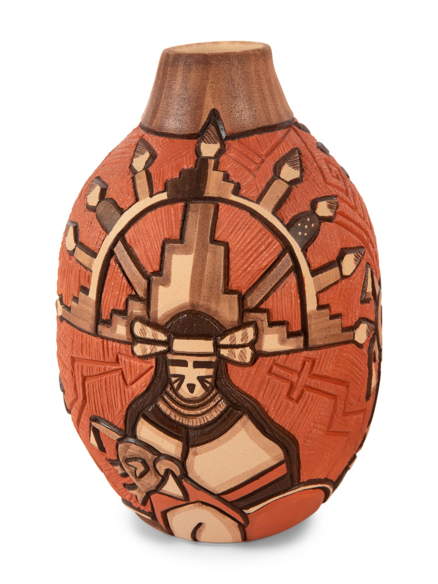 Hopi Carved Pottery