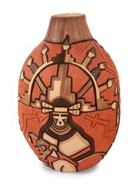Hopi Carved Pottery
