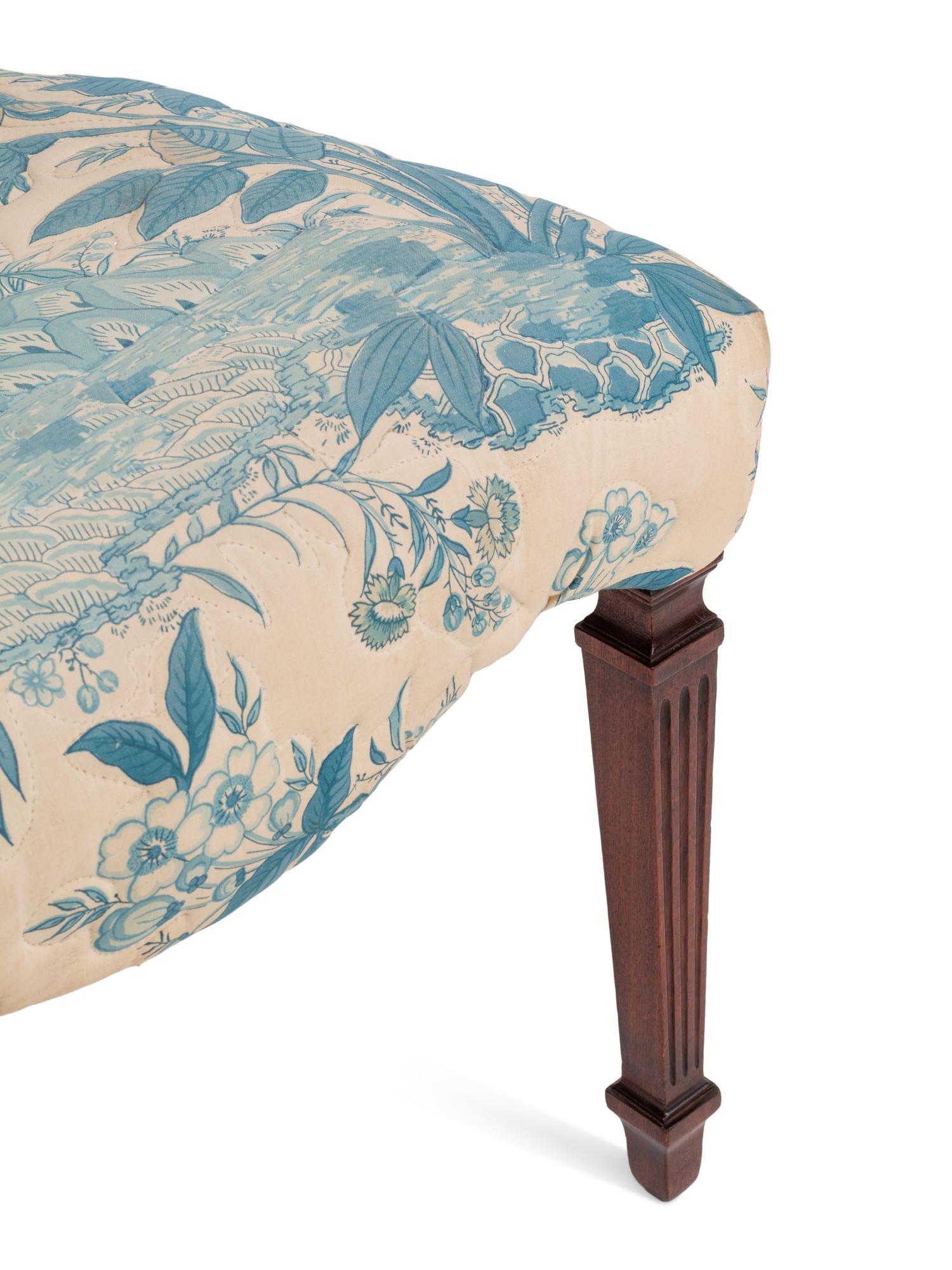 A George III Style Mahogany Wheel-Back Side Chair