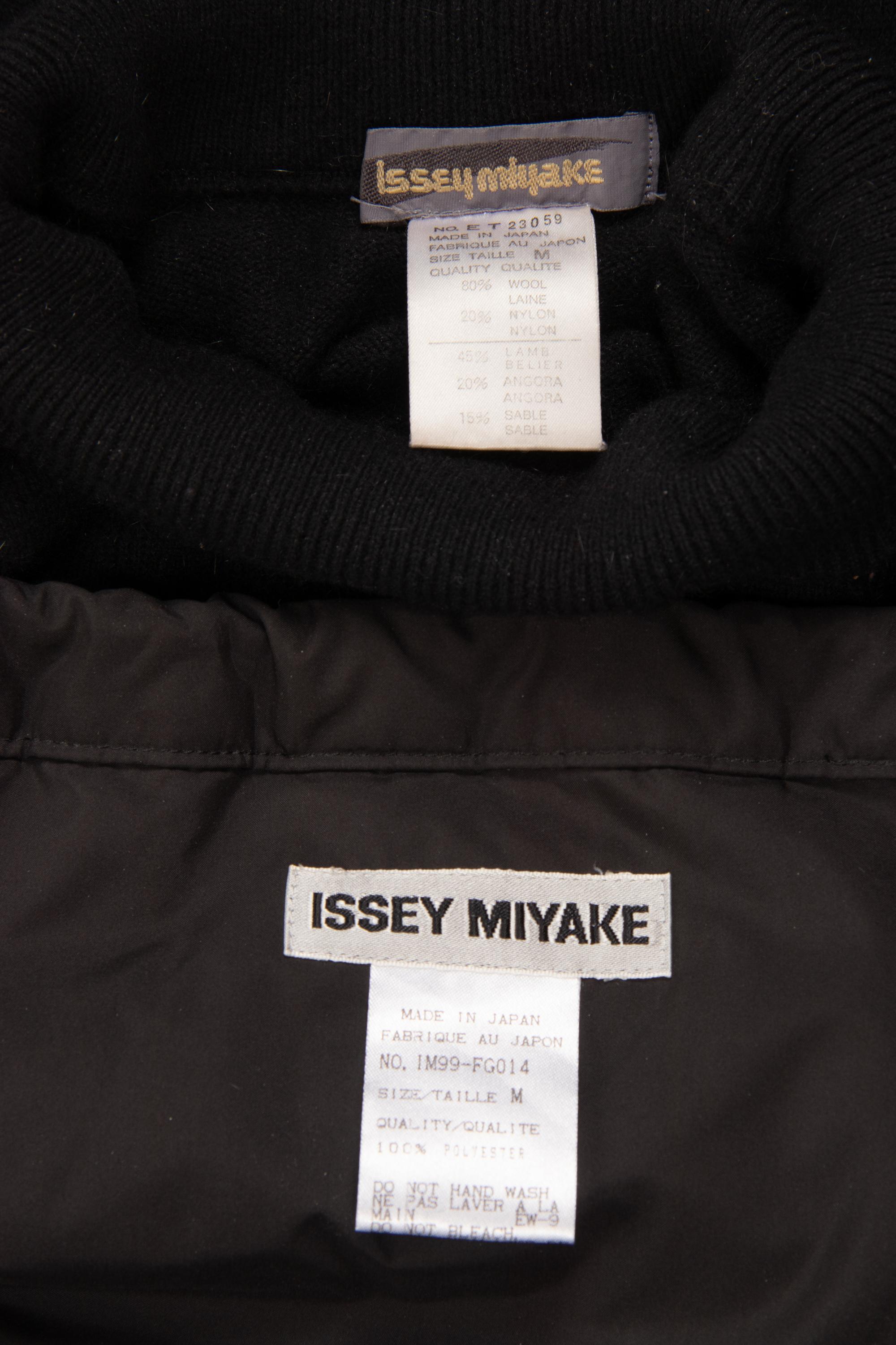Issey Miyake Oversized Sweater with Pull Cord Skirt, 1990-2010