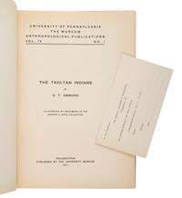[NORTHWEST COAST] The Tahltan Indians: Illustrated by Specimens in the George G. Heye Collection