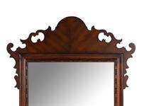 A George III Style Mahogany Mirror